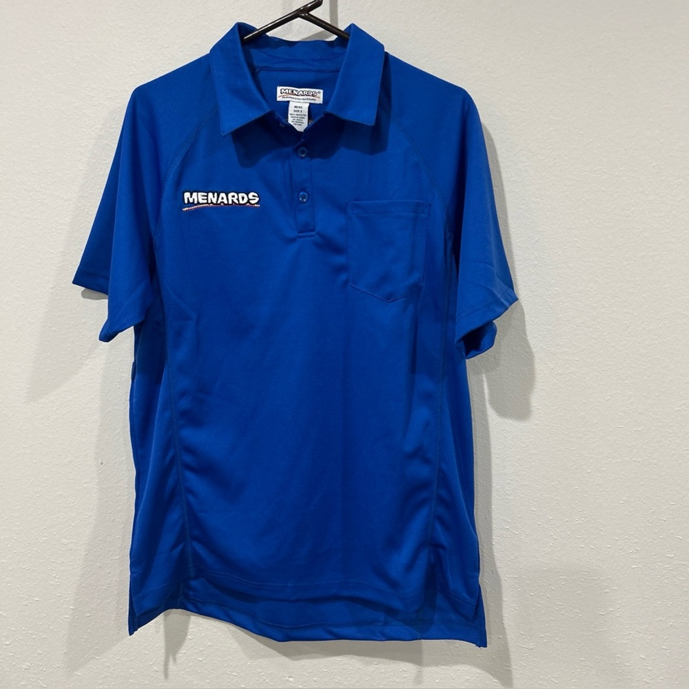 NEW Menards Performance Polo Shirt Employee Uniform Mens Small Short Sleeve